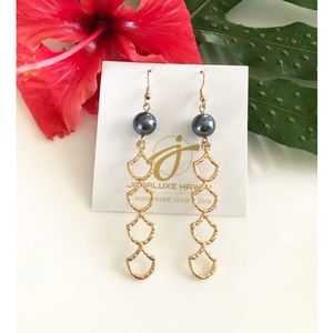 NEW JanaLuxe Hawaii Mermaid Earrings